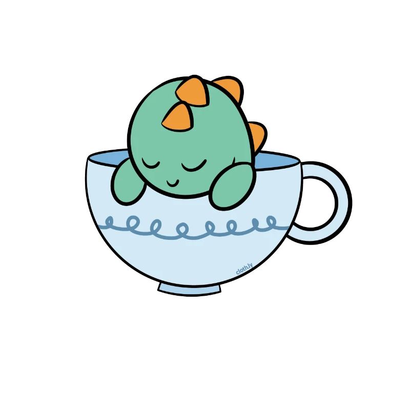 Tea Rex tea tea drinker