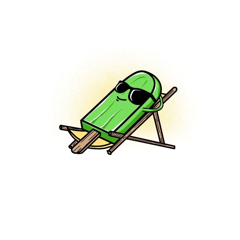 cadeau de bain de soleil popsicle