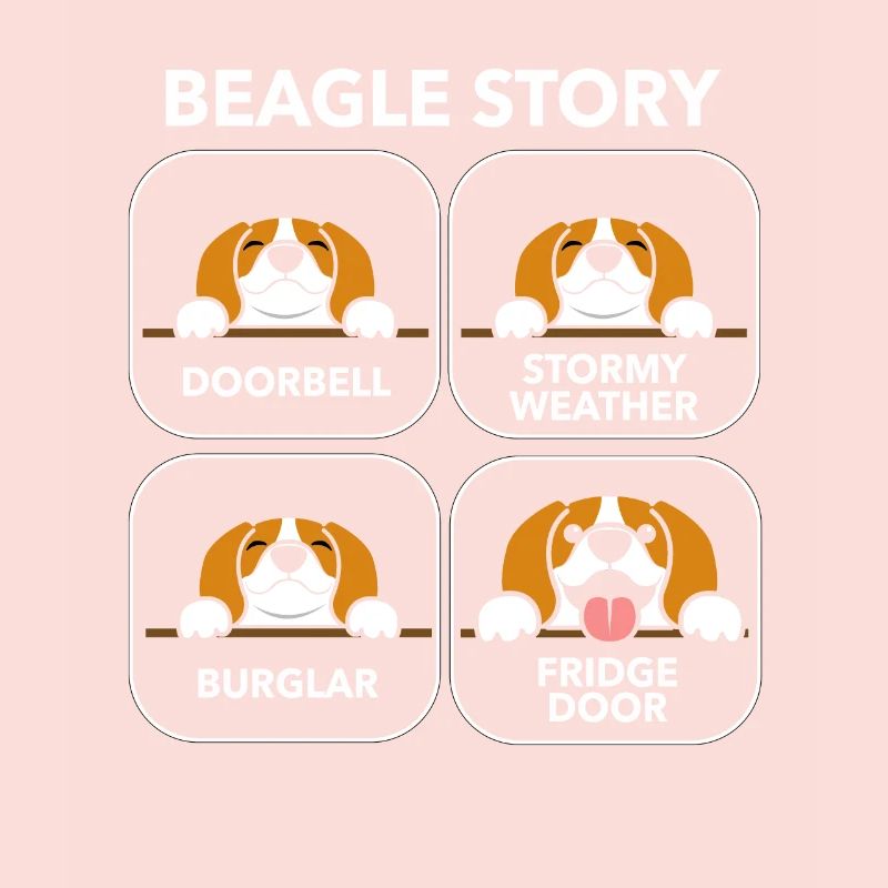 Beagle Hündchen Geschenkidee