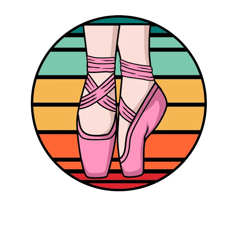 Chaussures à pointe de ballet
