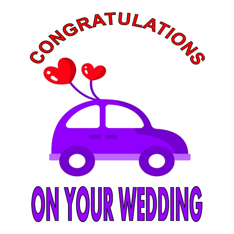 Congratulations on The Wedding Wedding Anniversary Gift Idea