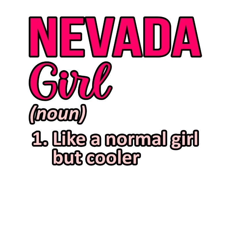 Cooles Nevada mädchen geschenk