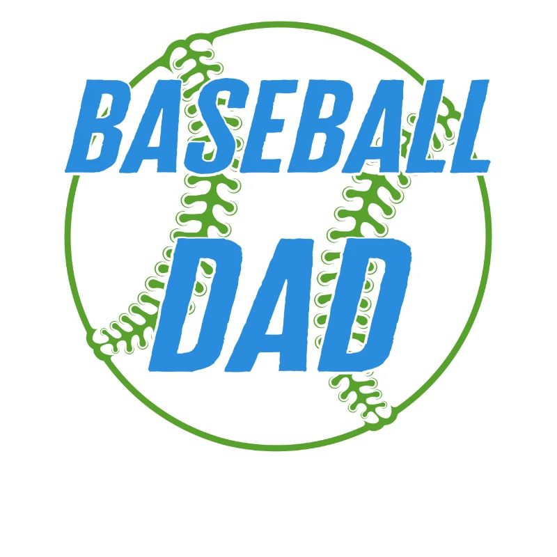 Baseballhemd, Baseball Dad Tee, Baseball Schläger