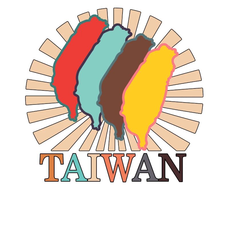 Taiwan Hemd, Taiwan Map Geschenk Tee, Chinesisch
