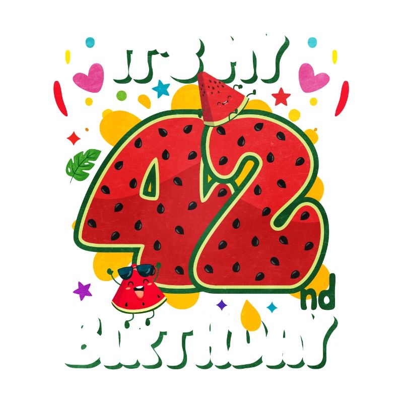 42e anniversaire Pastèque