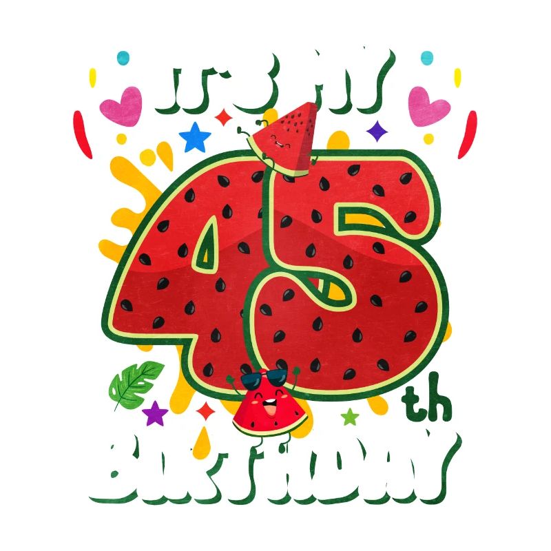 45e anniversaire Pastèque