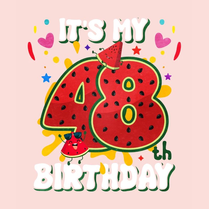 48e anniversaire Pastèque