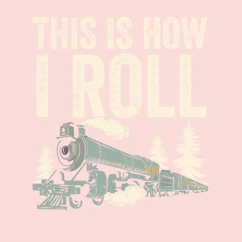 C’est comme ça que je fais rouler le train