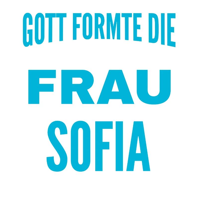 Conception de nom de Sofia