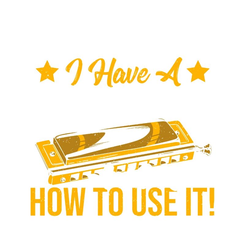 Playing Harmonica Gift