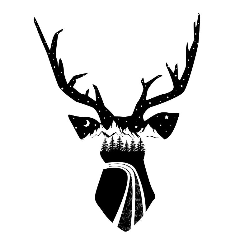 Hirschgeweih