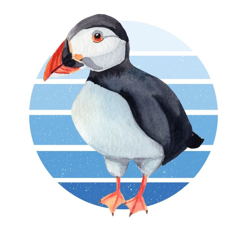 Papageitaucher Puffin Papagei Lunde Vogel Geschenk