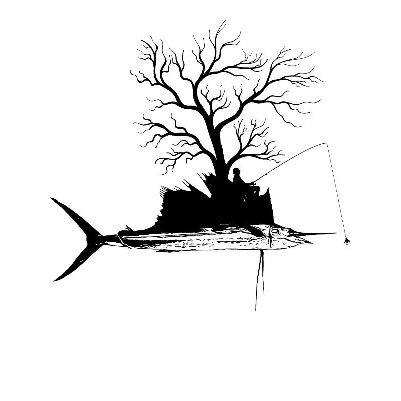 Graphic Tree - Fish Sailfish