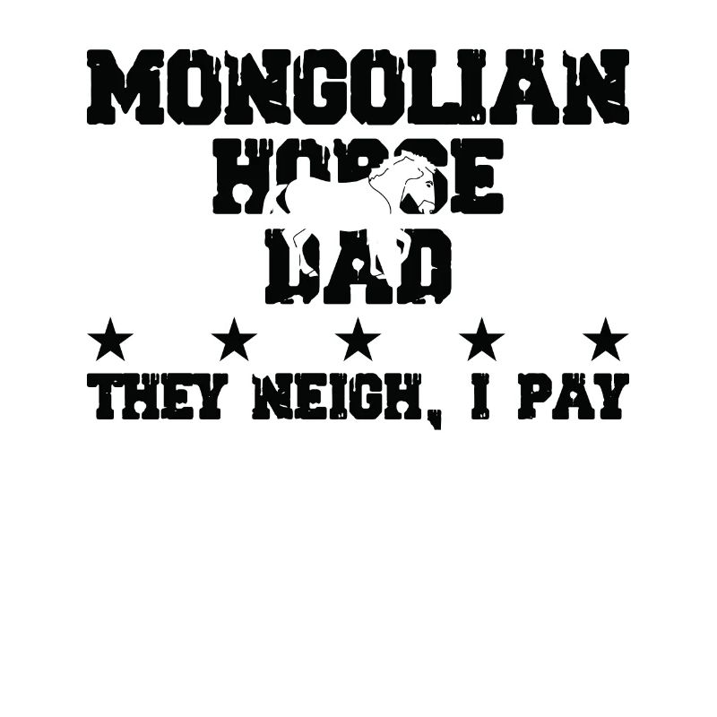 Pferdes Vater - Mongolisches Pferd