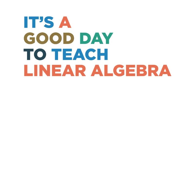 Teach Linear Algebra Teacher
