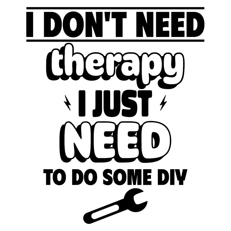 No therapy needed, just handicrafts
