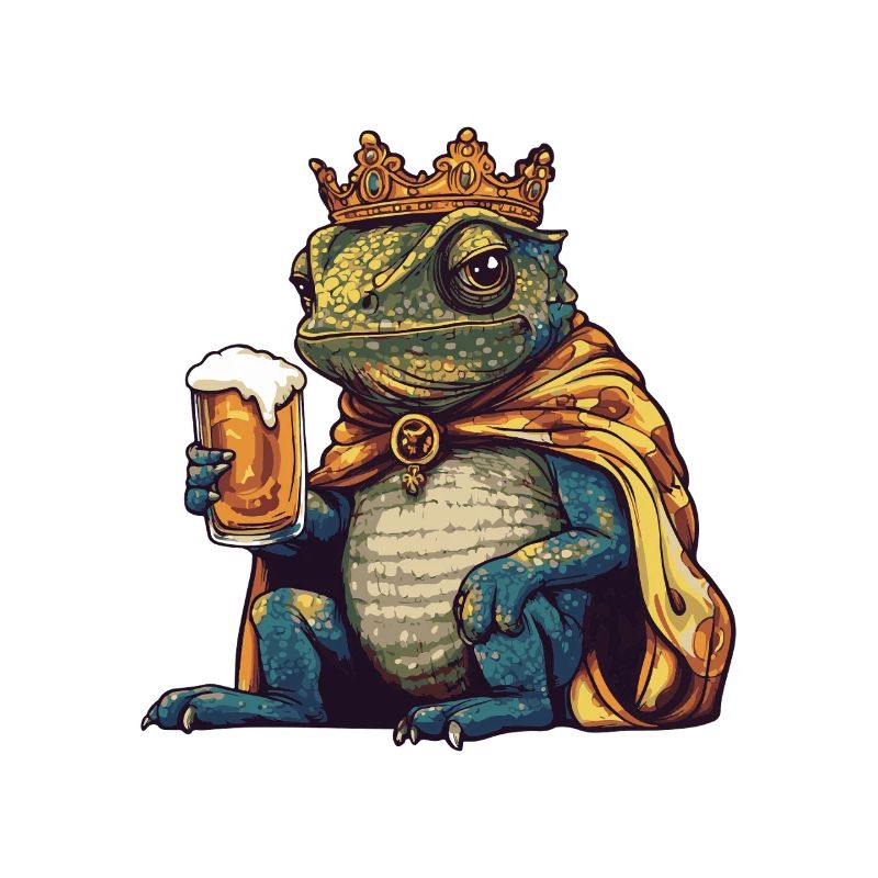 Chameleon Bier Lustig