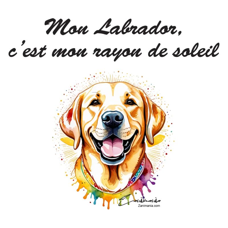 Labrador rayon de soleil