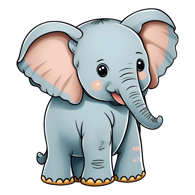 Totally cute elephant