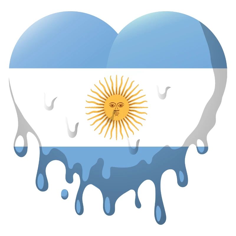 Drapeau de l’Argentine Amérique du Sud Drapeau argentin