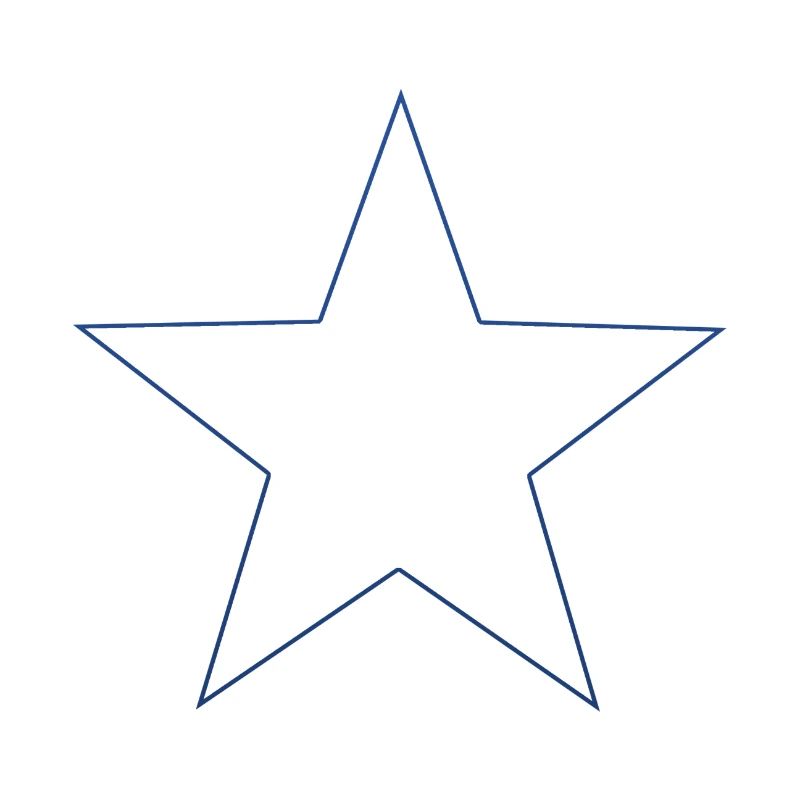 blauer Stern blue star