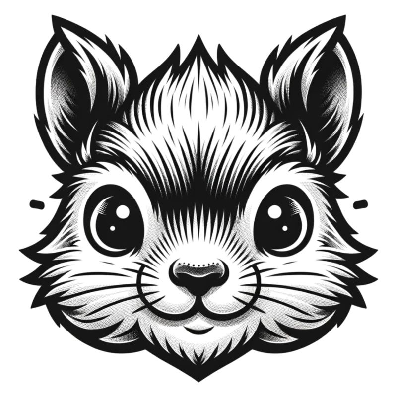 Black Squirrel Nuts Animal Lover
