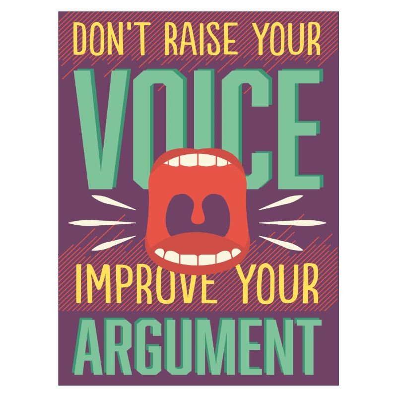 Argument statt Stimme erheben