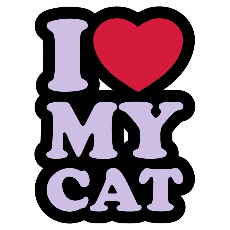 I love my cat