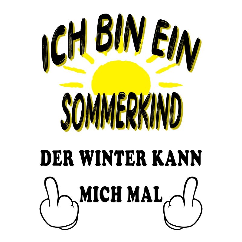 Ich bin ein Sommer Kind Sonne Geschenk