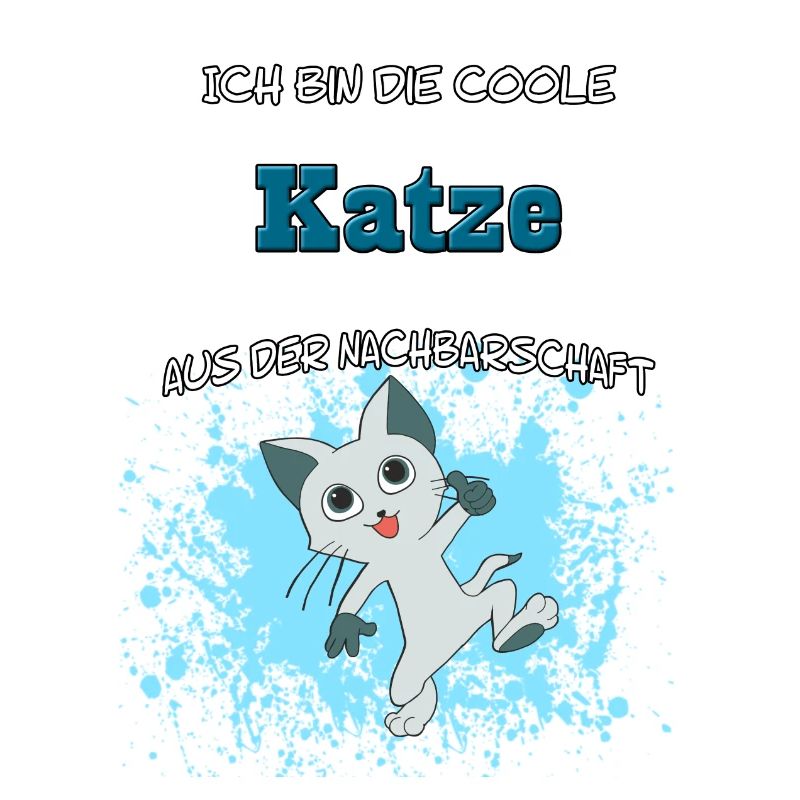 Coole Katze der Nachbarschaft