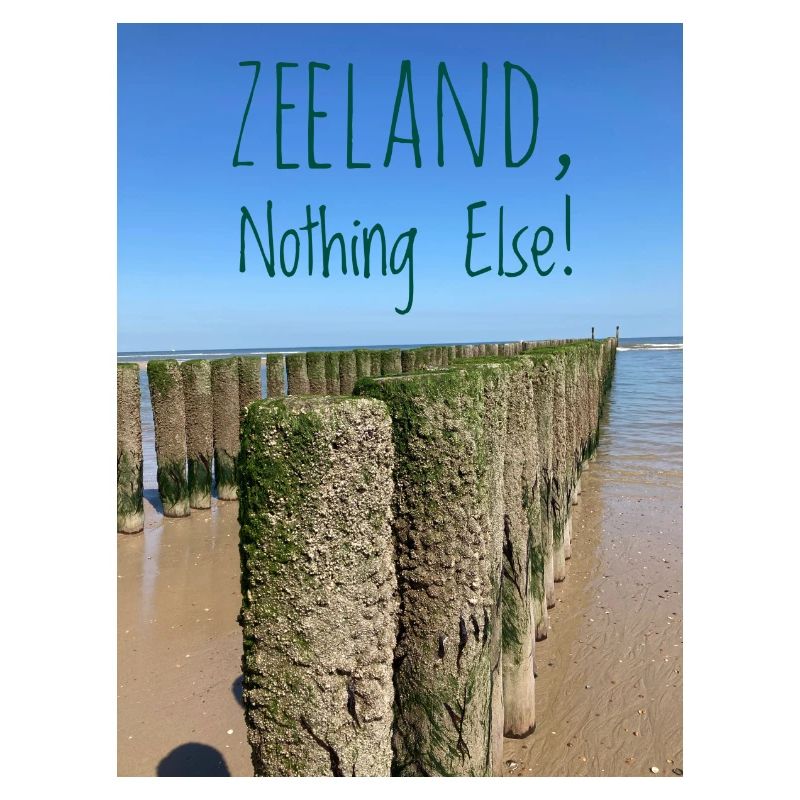 Zeeland Déclarations sur la plage
