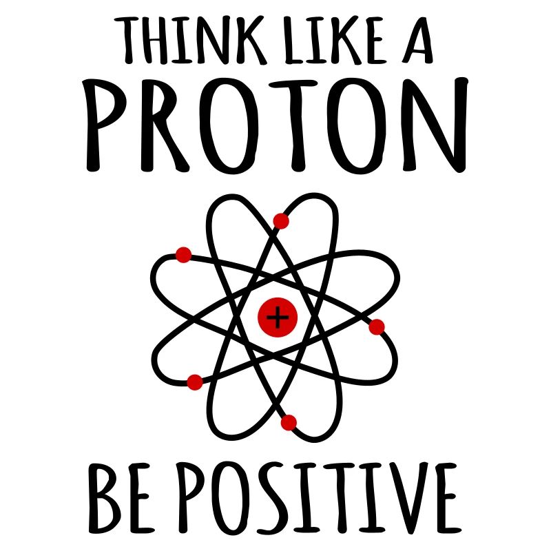 Positive thinking confident Atom Physics physicist