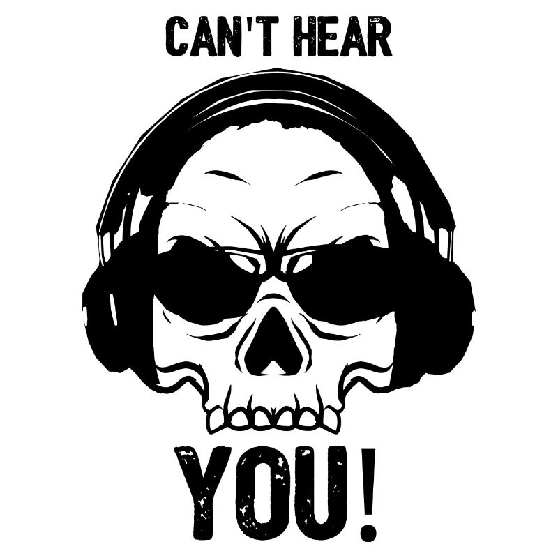 Skull can't hear you