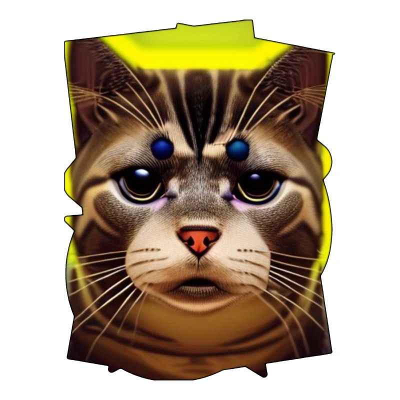 Visage de chat