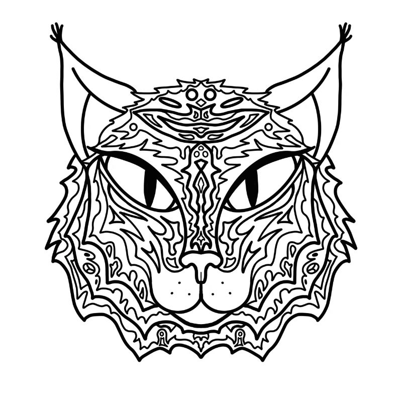 Mandala Katze