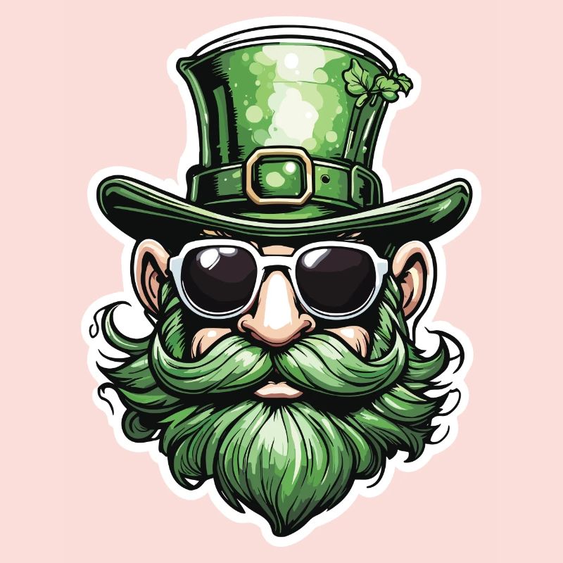 Leprechaun / Leprechaun / Vert / Gingembre / Irlande