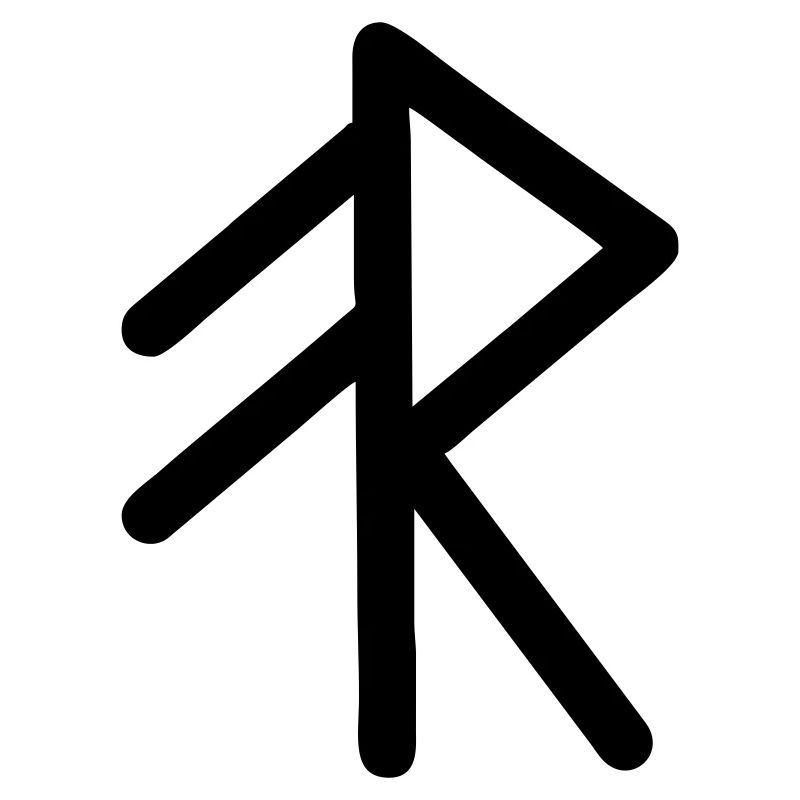 Wikinger-Runensymbol-Energie