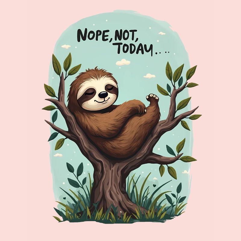 Sloth Mode Relaxation: Nope, Not Today,
