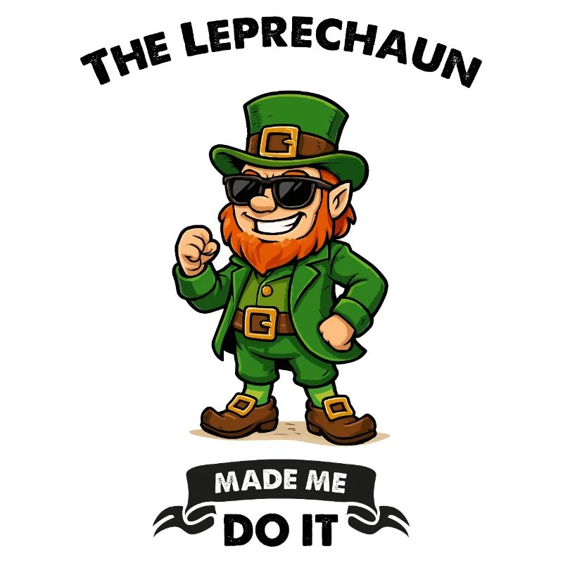Leprechaun Sunglasses Comic