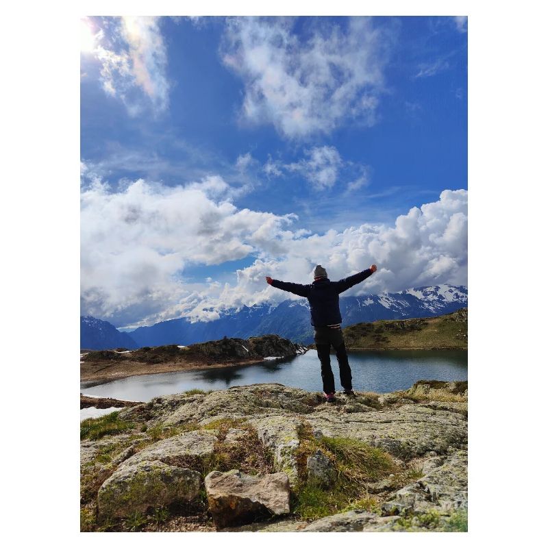 Triumphgipfel an der Spitze