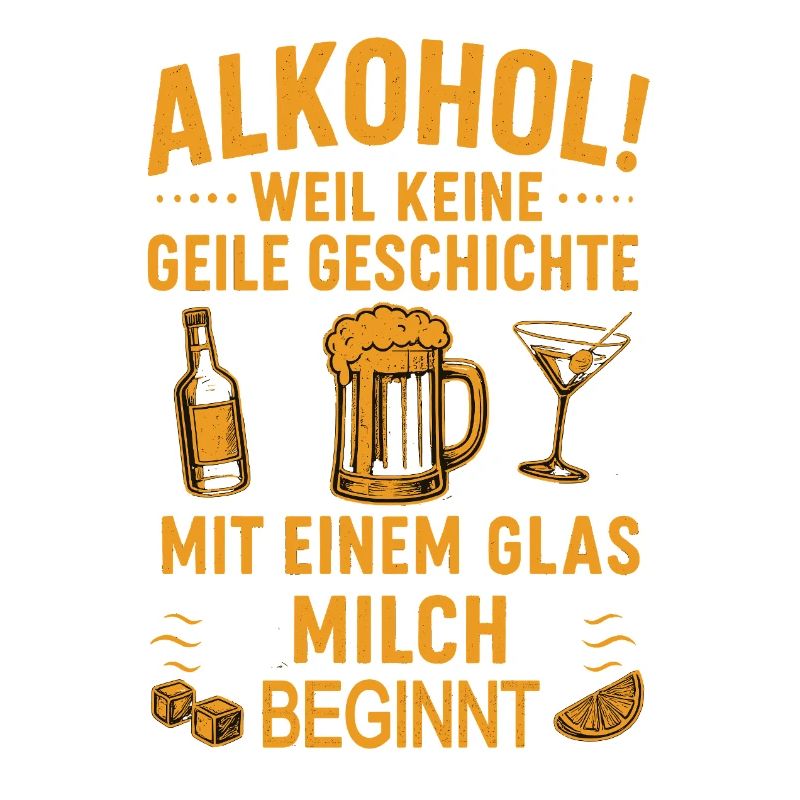 Conception de boisson humoristique avec thème de l’alcool