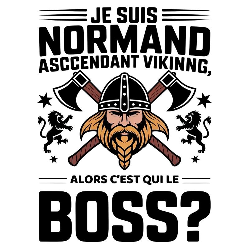 Eindrucksvoller normannischer Wikinger