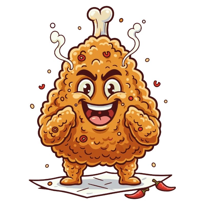 Giggling chicken breading