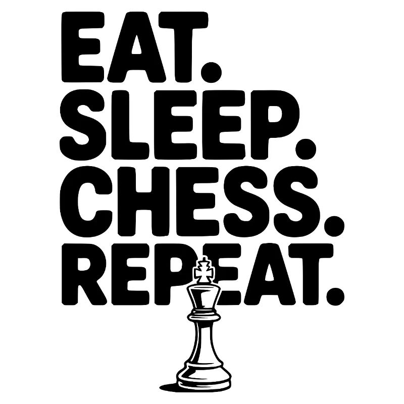 Eat. Sleep. Chess. Repeat.