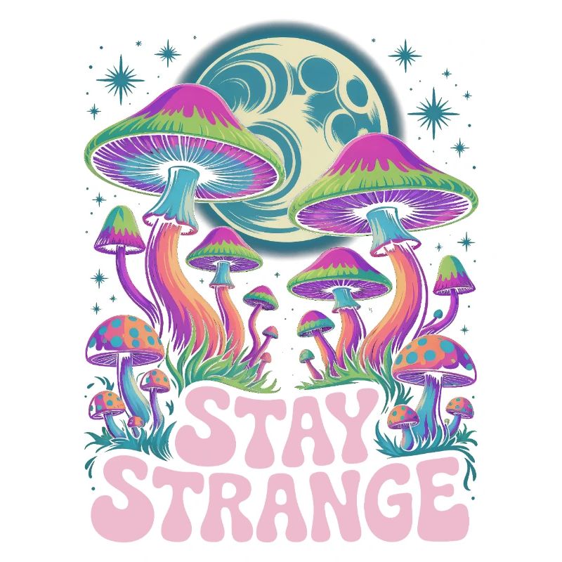 Art de champignons Stay Strange