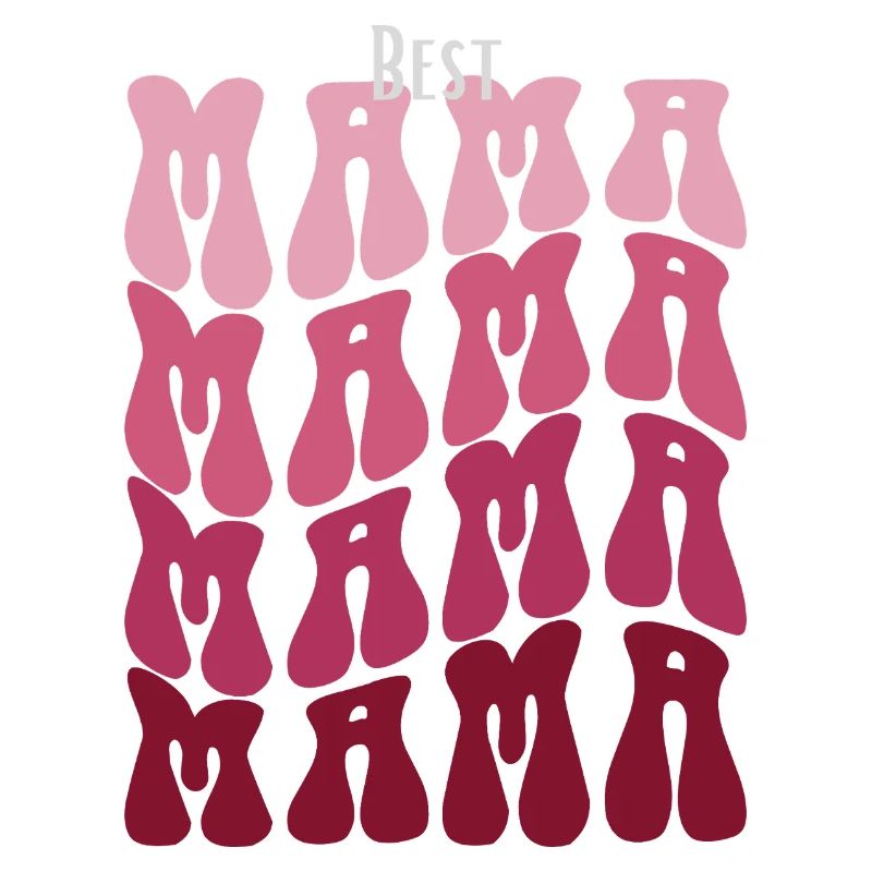Best Mama Pattern Mosaic