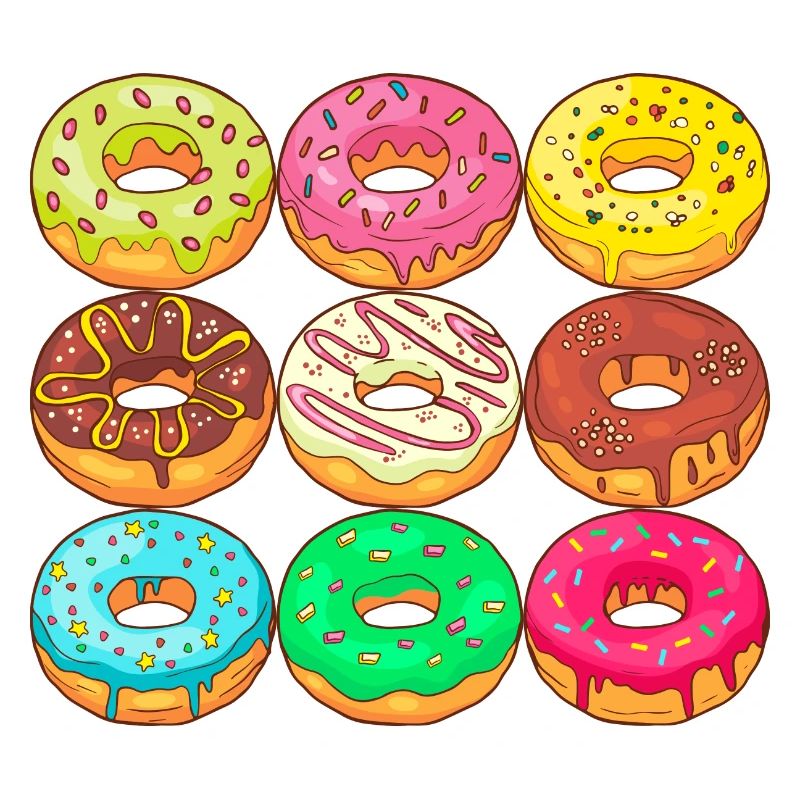 Donuts confiserie cookie tart cake pies