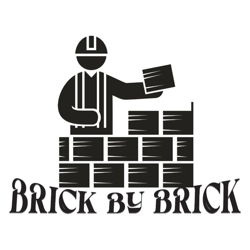 Brick by Brick - Meme Spruch