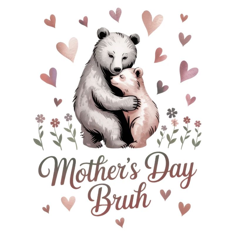 Muttertag Bruh Mutter Bär Mama