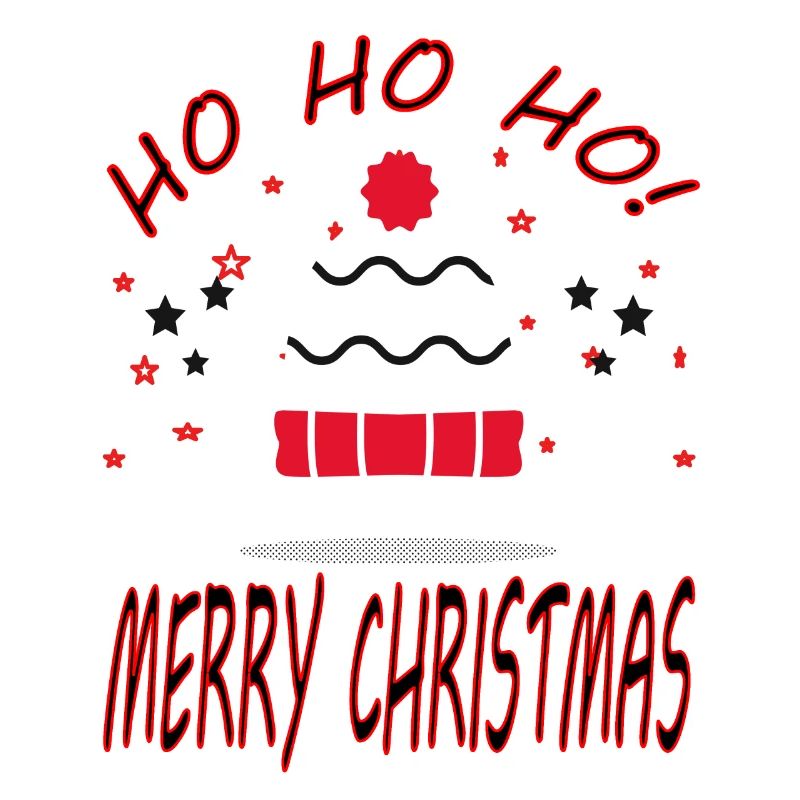 Frohe Weihnachten Nikolaus cooler Spruch Geschenk